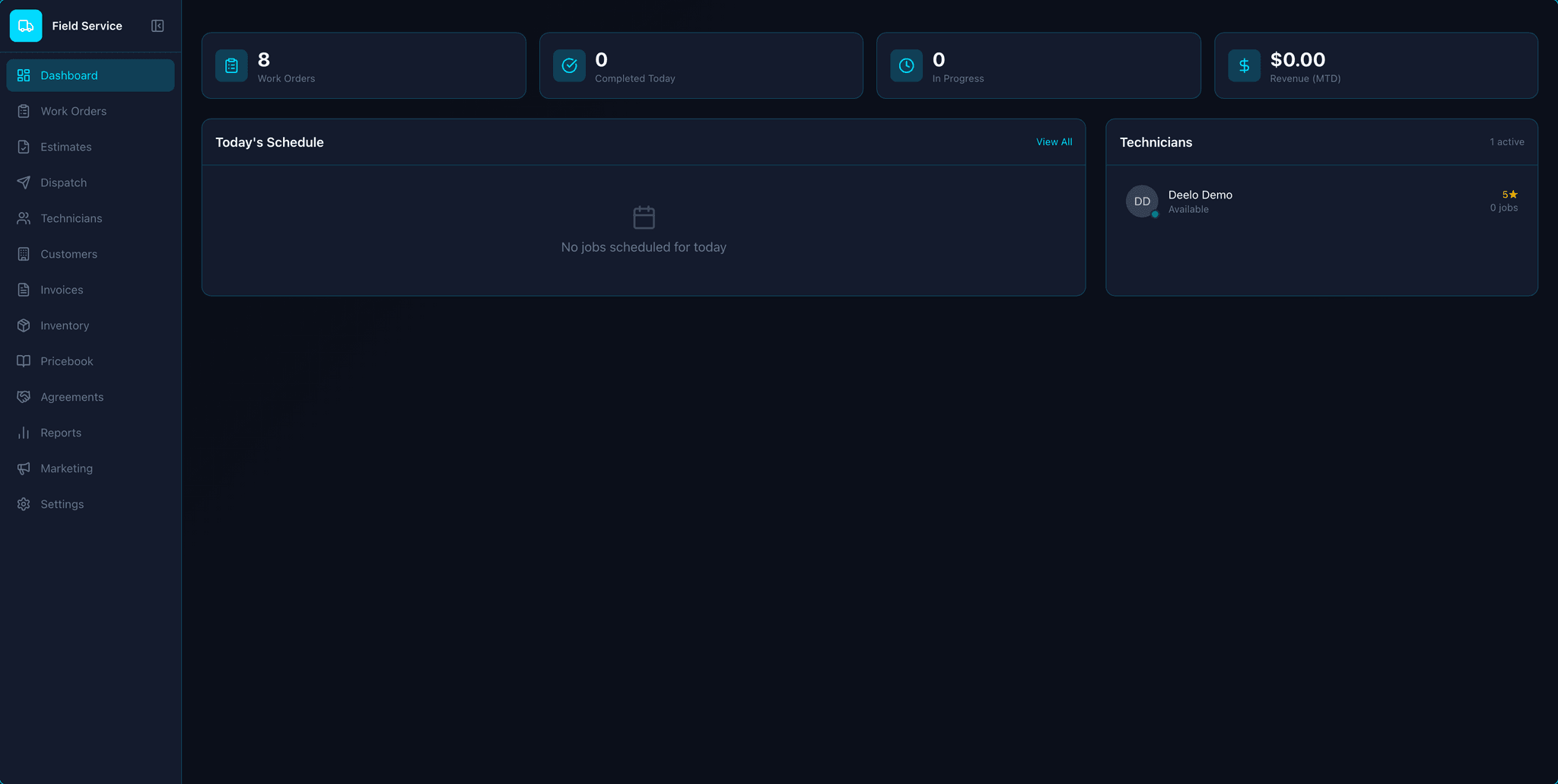 Deelo — AI-Powered Business Platform | CRM, Invoicing, Scheduling & More