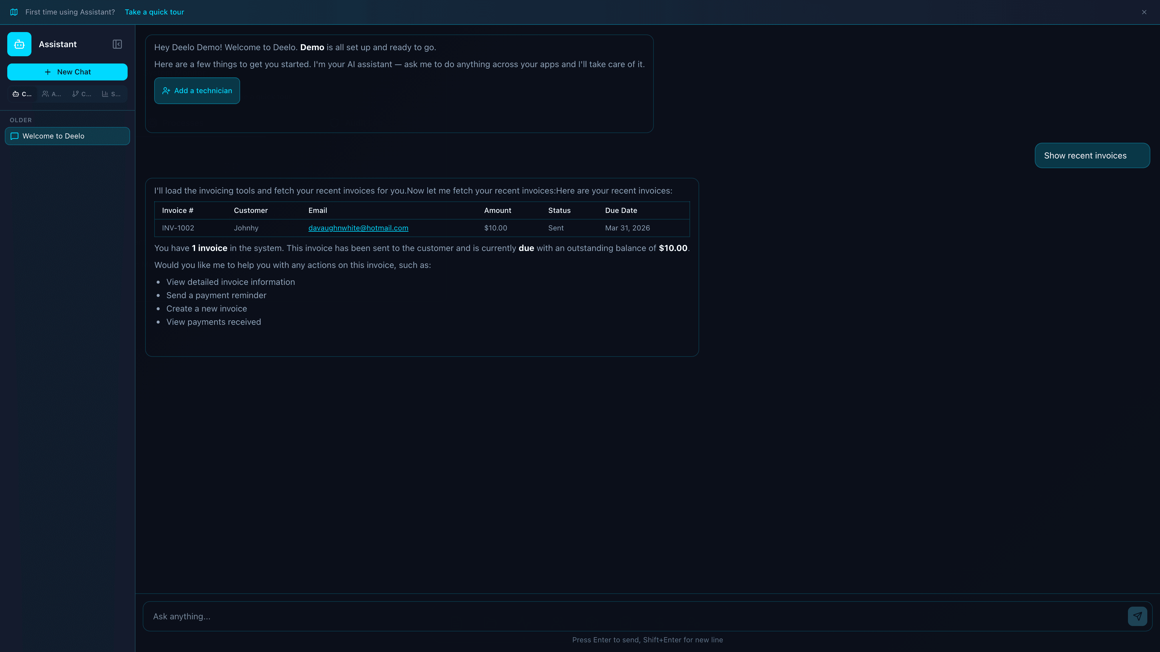 System Monitor app interface